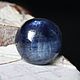 6.16 Ct, Сапфир Природный Шакарный Голубой Сапфир Таиланд Чантабури, Кабошоны, Бангкок,  Фото №1