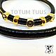 Designer leather bracelet Art:18000269. Bead bracelet. totum-tuus. Online shopping on My Livemaster.  Фото №2