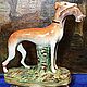 Винтаж: Борзая.19 век.Англия.Собака с зайцем.Статуэтка.Staffordshire, Статуэтки винтажные, Тамбов,  Фото №1