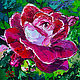 Painting with Rose flowers 'Bright Rose' in oil. Pictures. Svetlana Samsonova. Online shopping on My Livemaster.  Фото №2