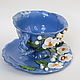 teacups: Jasmine. Single Tea Sets. Mila. My Livemaster. Фото №4