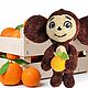 Вязаная игрушка Плюшевый Ушастик. Мягкие игрушки. ирина. Интернет-магазин Ярмарка Мастеров.  Фото №2