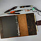 Заказать A5 diary made of genuine leather. KulikovCraft. Ярмарка Мастеров. . Diaries Фото №3