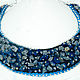 Set of beads and lapis lazuli. Denim sea. Necklace. AliseSBijou. Online shopping on My Livemaster.  Фото №2