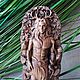 Кернунн, деревянная статуэтка, Кельтский бог из дерева, Cernunnos. Статуэтки. Дубрович Арт. Ярмарка Мастеров.  Фото №4
