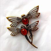 Украшения handmade. Livemaster - original item Brooch-pin: Dragonfly Brooch. Handmade.