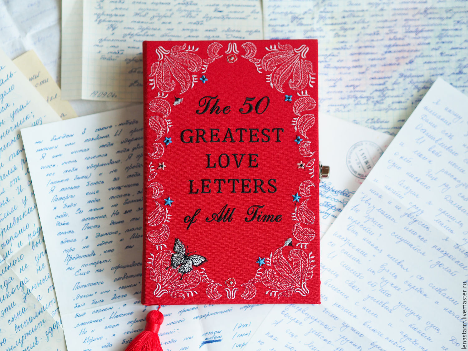 Клатч-книга "The 50 greatest love letters of all time ...