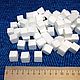 Cubes 1.5 cm (50 pieces) of foam, The basis for floristry, Permian,  Фото №1