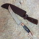 Knife 'Genie' pchak 95h18 stab.karelka AKBAR, Knives, Vorsma,  Фото №1