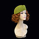 Hat green Apple. Hats1. Novozhilova Hats. My Livemaster. Фото №5