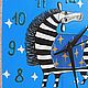 Zebra Children's Watch with painting. Watch. Clocks for Home (Julia). Online shopping on My Livemaster.  Фото №2