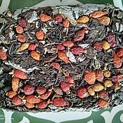 Сувениры и подарки handmade. Livemaster - original item Kopor tea pressed ivan tea with rosehip fruits. Handmade.