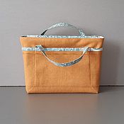 Сумки и аксессуары handmade. Livemaster - original item Cosmetic bags: 12 pockets of Tansy. Handmade.