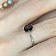 Натуральная Шпинель 1,32ct. Серебряное кольцо со шпинелью. Кольцо помолвочное. Shukra Натуральные драгоценные камни. Ярмарка Мастеров.  Фото №4