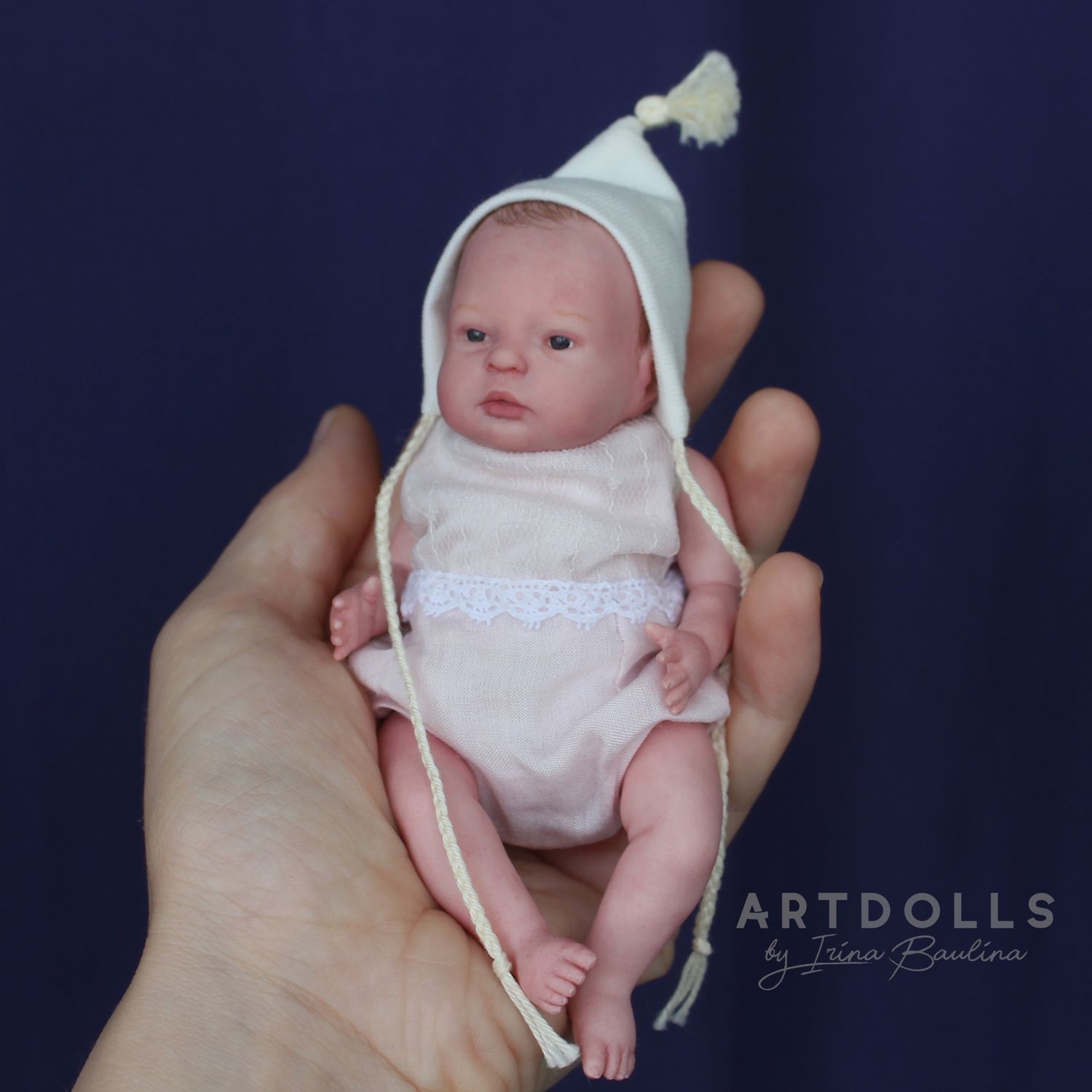 OOAK polymer clay baby Реалистичная кукла младенец из полимерной глины ...