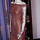 Order Dress short lace 3D 'Old romance'. Lana Kmekich (lanakmekich). Livemaster. . Dresses Фото №3