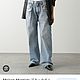 Винтаж: Дизайнерские джинсы широкие спорт шик Mm6 Maison Margiela   46-50. Брюки винтажные. Дарья (vintage-odegda). Ярмарка Мастеров.  Фото №5