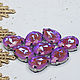 Rhinestones 18/13 mm Lilac drops in a frame. Rhinestones. agraf. Online shopping on My Livemaster.  Фото №2