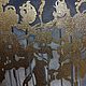 GOLDEN FOREST, 120/80cm. Картины. Ирина Бронникова ✅. Ярмарка Мастеров.  Фото №4