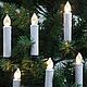 Гирлянда со свечками на прищепках , 20 милых свечек высотой 7 см, Светодиодные гирлянды, Тверь,  Фото №1