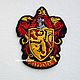 Stripes on clothing coat of arms Gryffindor chevron patch, Patches, St. Petersburg,  Фото №1