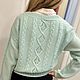 Кардиган вязаный женский. Кардиганы. Mari knit style. Интернет-магазин Ярмарка Мастеров.  Фото №2