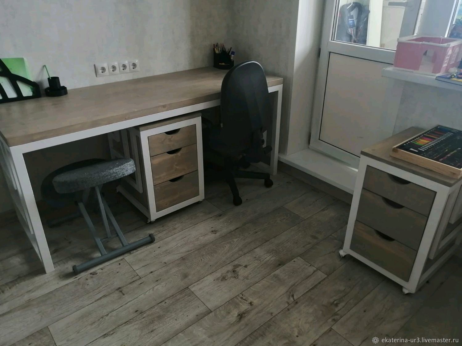 Стол в стиле лофт, письменный в интернет-магазине Ярмарка Мастеров по ...