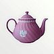 Винтаж: Wedgwood Jasperware Редкий большой заварочный чайник в розовом цвете. Чайники винтажные. Decor.mylove. Интернет-магазин Ярмарка Мастеров.  Фото №2