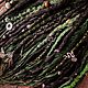 Де дреды микс Лесная фея. Дреды. Lumos_dread. Ярмарка Мастеров.  Фото №6