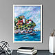 Picture of wool lighthouse. Pictures. Galina Ansiforova. Online shopping on My Livemaster.  Фото №2
