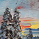 Картина "Зимой в лесу". Картины. Fine arts of St. Petersburg. Ярмарка Мастеров.  Фото №5