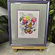 Picture cross stitch mouse with balloons cross Stitch, Pictures, Chelyabinsk,  Фото №1