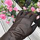 Men's gloves, kid leather, Europe. Vintage clothing. Dutch West - Indian Company. My Livemaster. Фото №6