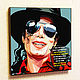 Picture Poster of Michael Jackson-2 in the style of Pop Art, Pictures, Moscow,  Фото №1