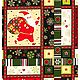 Ткань хлопок с глиттером 135 см Пэчворк Новый год. Ткани. Ольга Балова (TILOS). Ярмарка Мастеров.  Фото №5