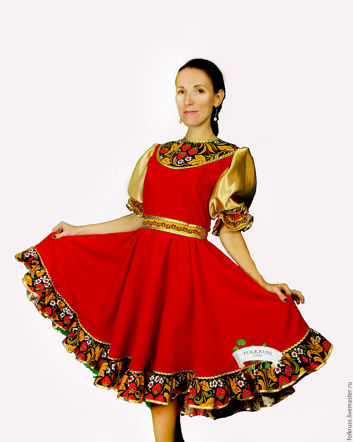 Танцевальные русско народные костюмы