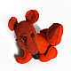 Toy, gift to a friend-friend-friends, Fox Exupery. Stuffed Toys. izergil. My Livemaster. Фото №5