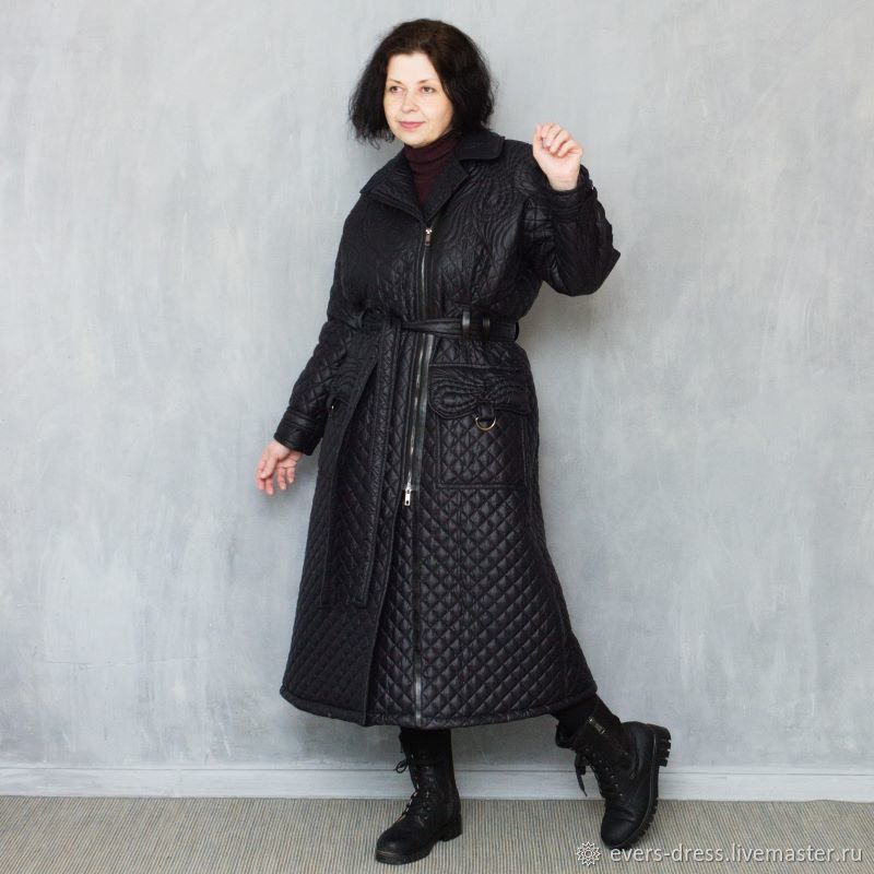 Winter quilted coat, long, Coats, Ekaterinburg,  Фото №1