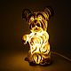 Order Lamp-night Dog made of porcelain. antiq-interier (antiq-interier). Livemaster. . Vintage interior Фото №3