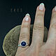 Order Silver ring with lapis lazuli. BOR.N | avtorskoe serebro. Livemaster. . Ring Фото №3