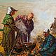 Винтаж: Картина из серии «Быт казахов XIX - начала ХХ веков». Картины винтажные. Антиквариат и Винтаж. Ярмарка Мастеров.  Фото №5
