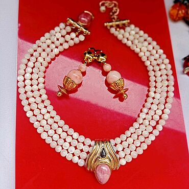 Винтаж ручной работы. Ярмарка Мастеров - ручная работа Винтаж: Колье Francesca Romana. Handmade.