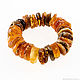 Healing bracelet made of solid natural amber. Bead bracelet. BALTIC GOLD. Online shopping on My Livemaster.  Фото №2