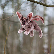 Куклы и игрушки handmade. Livemaster - original item The Winged Hare. Handmade.