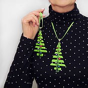 Украшения handmade. Livemaster - original item Copy of Pendant-Christmas toy Christmas Trees does not happen much. Handmade.