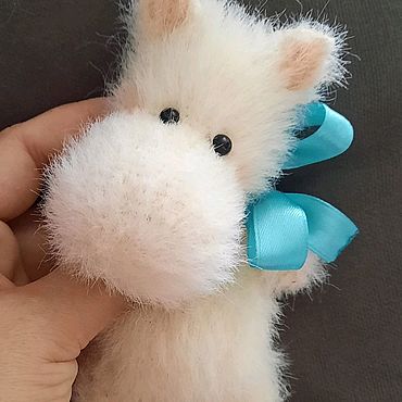 Куклы и игрушки ручной работы. Ярмарка Мастеров - ручная работа Муми Тролль мини. Handmade.