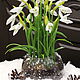 Snowdrops ' Melisan'. Flowers. decoreka. Online shopping on My Livemaster.  Фото №2