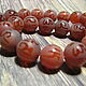 Carnelian with a mantra of 14 mm. Beads1. Elena (luxury-fittings). Online shopping on My Livemaster.  Фото №2