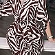 Платье-рубашка О-силуэт EGGDRESS ZEBRA. Платья. EGGDRESS (Eggdress). Интернет-магазин Ярмарка Мастеров.  Фото №2