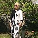 Летнее платье "НОЧЬ, УЛИЦА, ФОНАРЬ, АПТЕКА". Платья. Анна Лесникова         Luxury style. Ярмарка Мастеров.  Фото №4